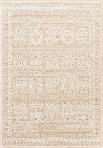 Surya Contempo Cpo-3853 Cream, Beige, Camel Area Rug