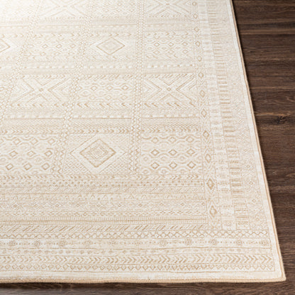 Surya Contempo Cpo-3853 Cream, Beige, Camel Area Rug