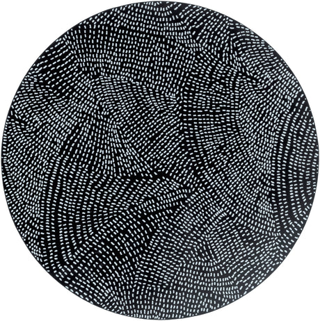 Surya Contempo Cpo-3859 Black, White Rugs.