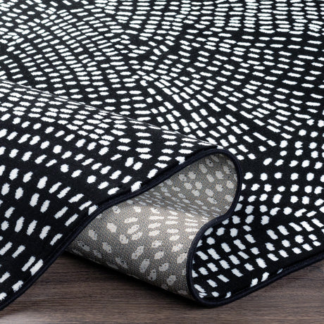 Surya Contempo Cpo-3859 Black, White Rugs.