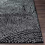 Surya Contempo Cpo-3859 Black, White Rugs.
