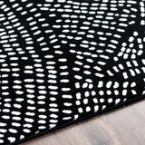 Surya Contempo Cpo-3859 Black, White Rugs.