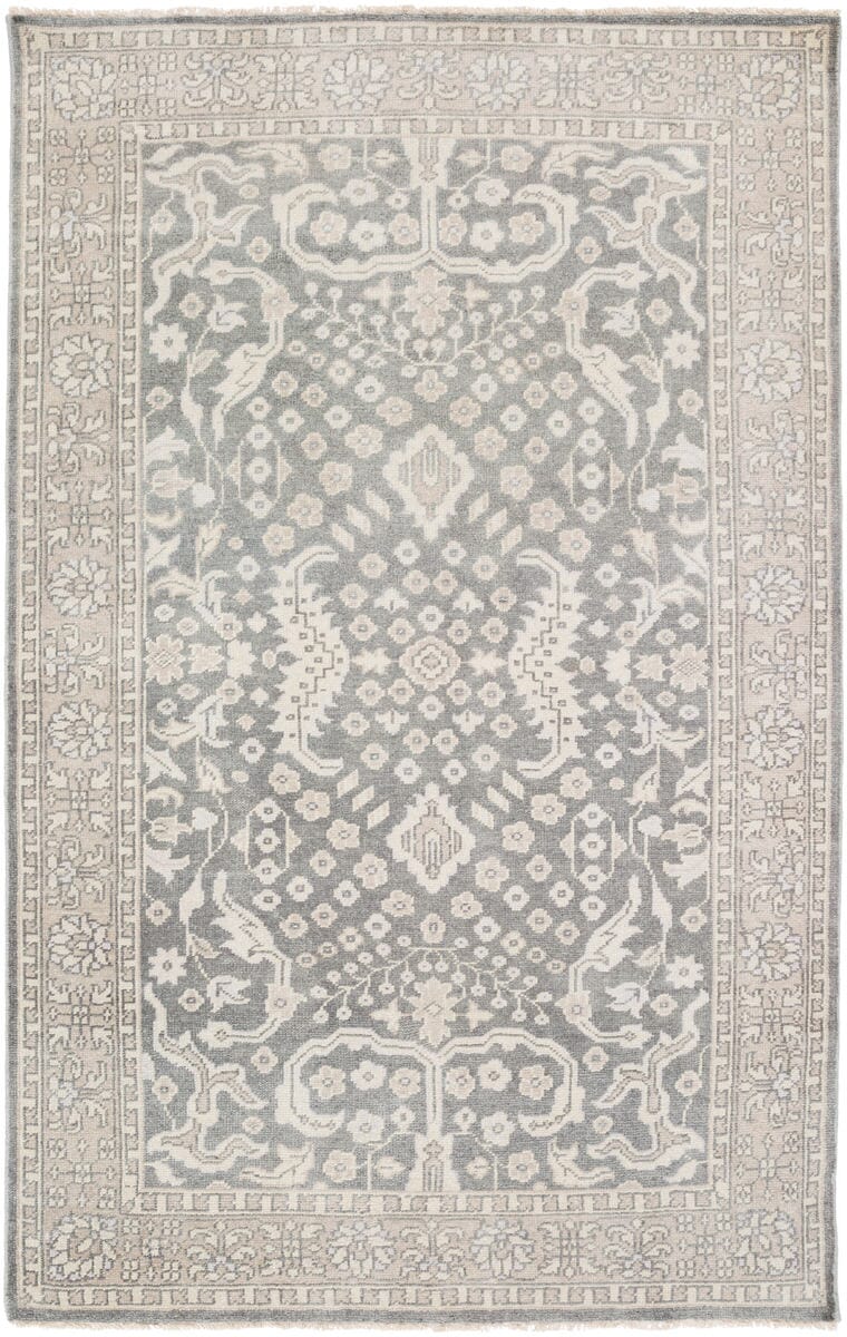 Surya Cappadocia Cpp-5007 Charcoal, Moss, Sage, Medium Gray Area Rug