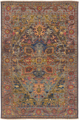 Surya Cappadocia Cpp-5022 Sage, Bright Purple, Dark Blue Rugs.