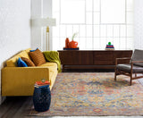 Surya Cappadocia Cpp-5022 Sage, Bright Purple, Dark Blue Rugs.