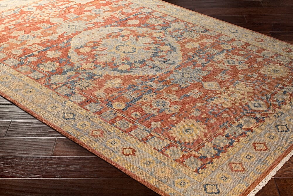 Surya Cappadocia Cpp-5026 Rust, Clay, Light Gray, Medium Gray Area Rug