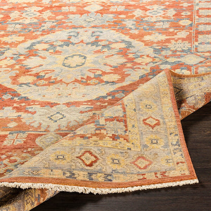 Surya Cappadocia Cpp-5026 Rust, Clay, Light Gray, Medium Gray Area Rug