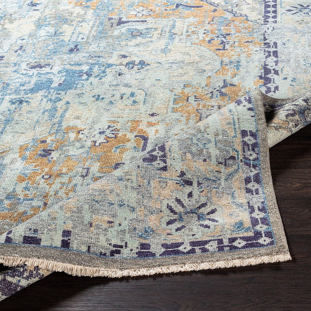 Surya Cappadocia Cpp-5027 Denim, Navy, Khaki, Sea Foam Rugs.