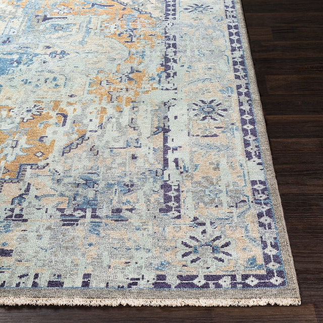 Surya Cappadocia Cpp-5027 Denim, Navy, Khaki, Sea Foam Rugs.