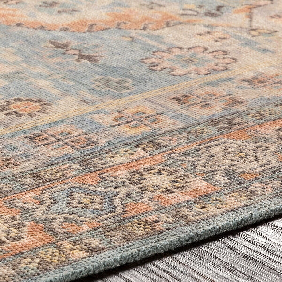 Surya Cappadocia Cpp-5028 Aqua, Denim, Sea Foam, Khaki, Taupe Area Rug