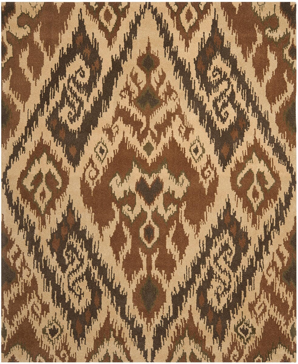 Safavieh Capri Cpr351B Multi / Brown Area Rug