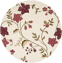 Safavieh Capri Cpr354A Ivory / Purple Floral / Country Area Rug