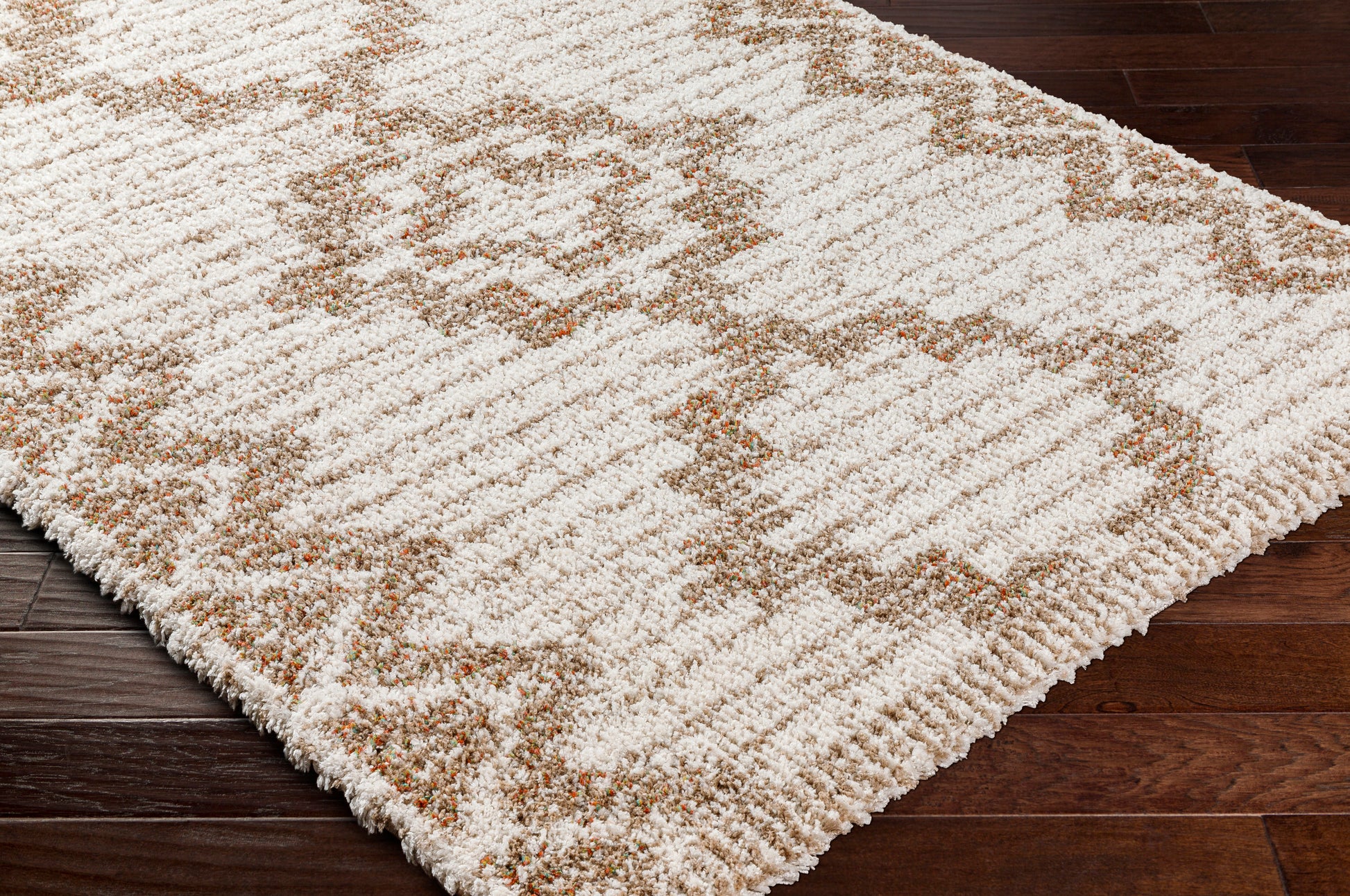 Surya Capella Shag Cps-2305 Tan & Ivory Area Rug