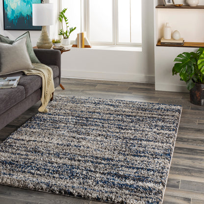 Surya Capella Shag Cps-2308 Blue Area Rug