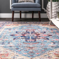 Nuloom Matilda Nma3438A Blue Area Rug