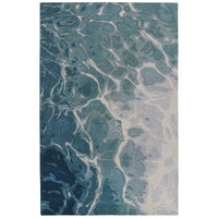 Liora Manne Corsica Water 9146/03 Blue, Navy Organic / Abstract Area Rug