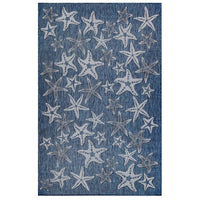 Liora Manne Carmel Starfish 8415/33 Navy Coastal Area Rug