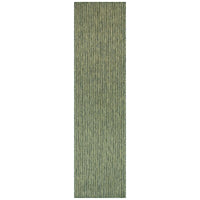 Liora Manne Carmel Texture Stripe 8422/06 Green Solid Color Area Rug