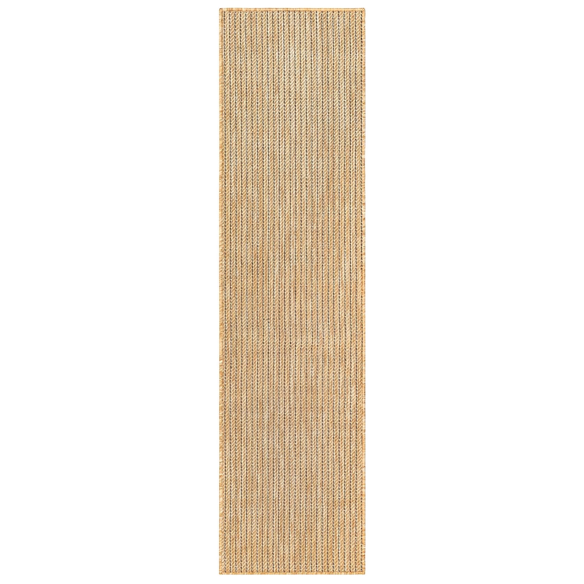 Liora Manne Carmel Texture Stripe 8422/12 Sand Solid Color Area Rug