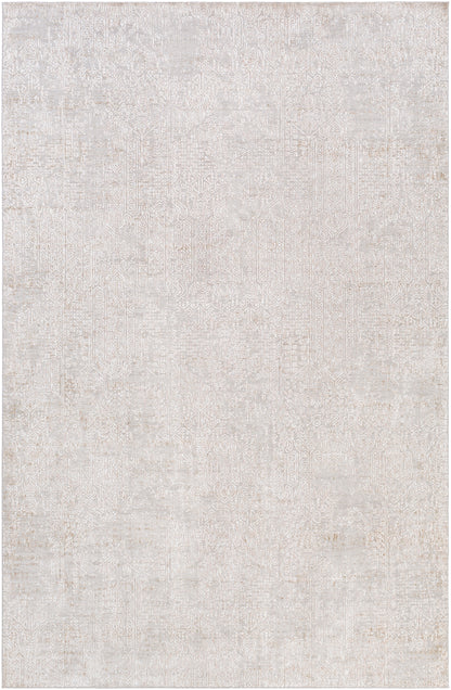 Surya Carmel Crl-2300 Light Gray, White, Taupe, Medium Gray Area Rug