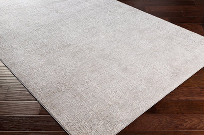 Surya Carmel Crl-2300 Light Gray, White, Taupe, Medium Gray Area Rug