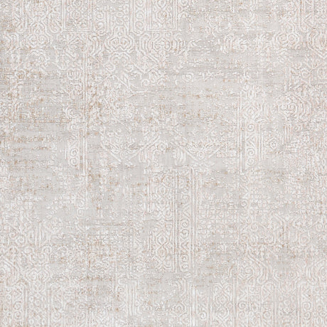Surya Carmel Crl-2300 Light Gray, White, Taupe, Medium Gray Rugs.