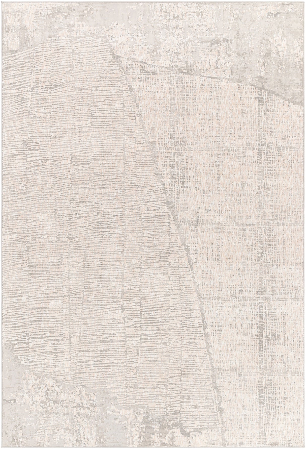 Surya Carmel Crl-2301 Light Gray, White, Taupe, Medium Gray Rugs.