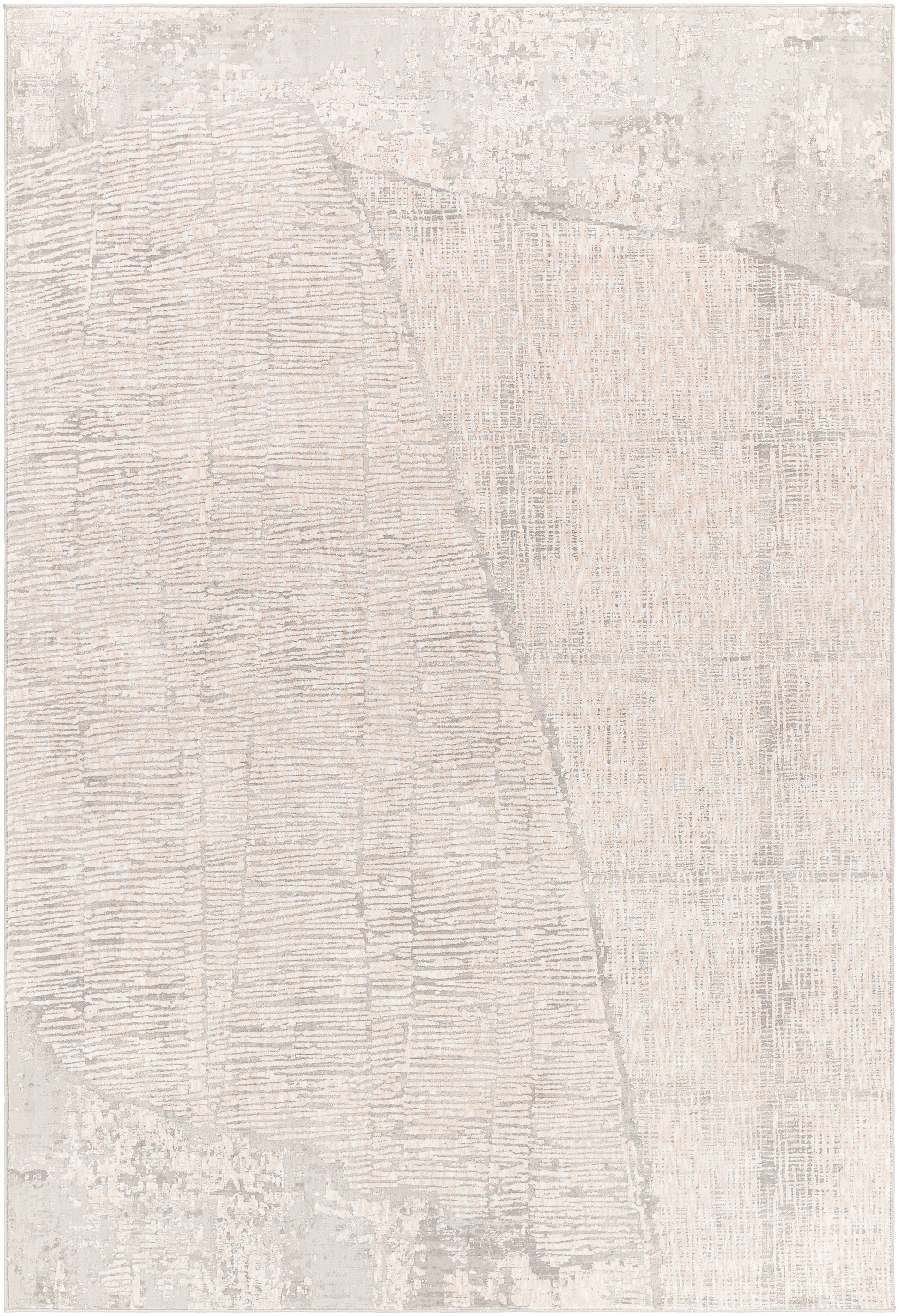 Surya Carmel Crl-2301 Light Gray, White, Taupe, Medium Gray Area Rug