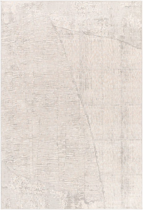 Surya Carmel Crl-2301 Light Gray, White, Taupe, Medium Gray Rugs.