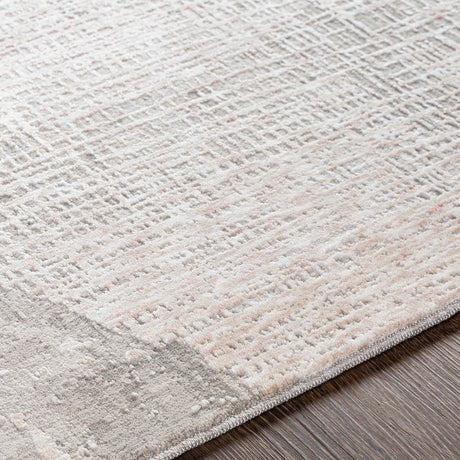 Surya Carmel Crl-2301 Light Gray, White, Taupe, Medium Gray Rugs.