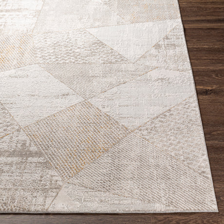 Surya Carmel Crl-2303 Ivory, Light Gray, Medium Gray, Taupe Rugs.