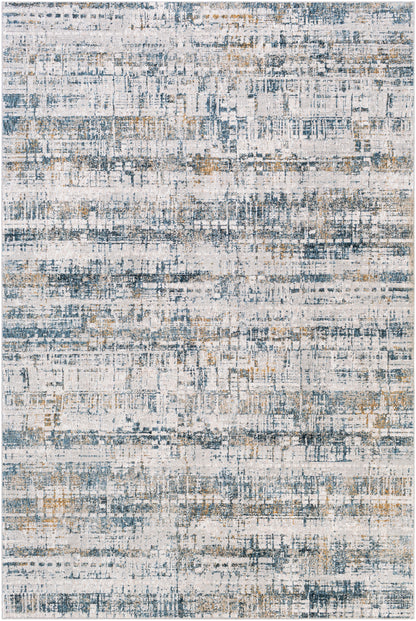 Surya Carmel Crl-2309 Aqua, Camel, Mustard, Navy Area Rug