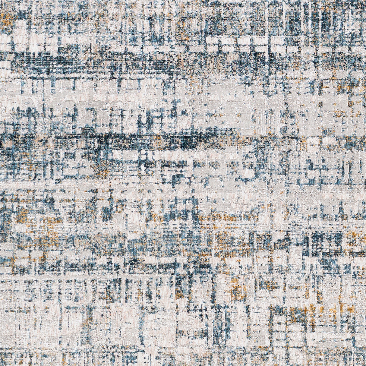 Surya Carmel Crl-2309 Aqua, Camel, Mustard, Navy Rugs.
