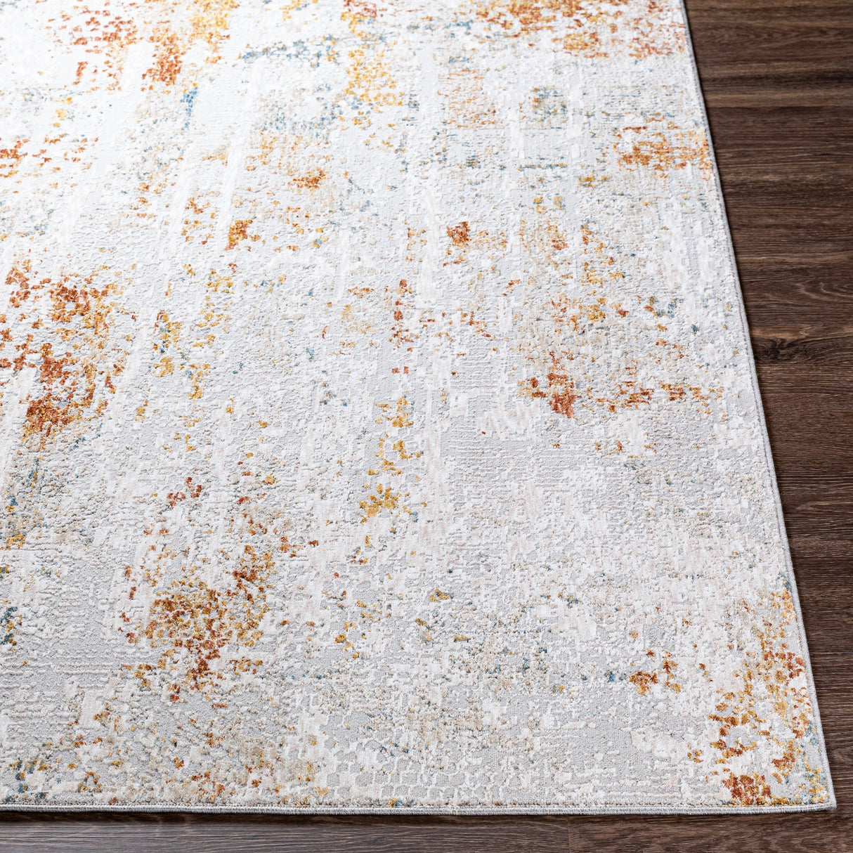 Surya Carmel Crl-2311 Aqua, Camel, Clay, Mustard Rugs.