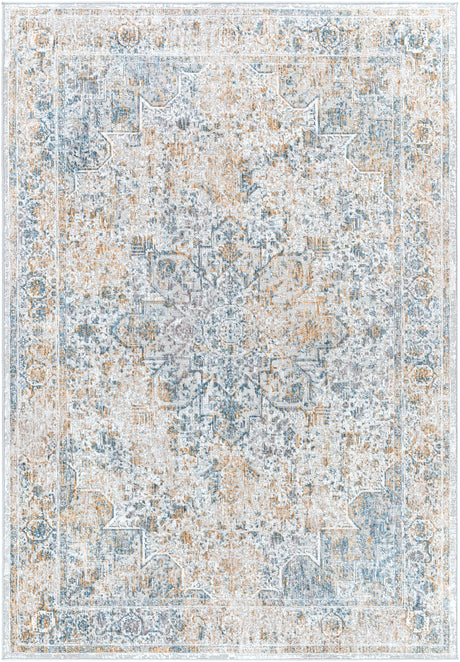 Surya Carmel Crl-2312 Taupe, Aqua, Navy, Mustard Rugs.