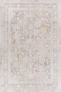 Surya Carmel Crl-2313 Taupe, Light Gray, Aqua, Mustard Area Rug