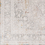 Surya Carmel Crl-2313 Taupe, Light Gray, Aqua, Mustard Rugs.