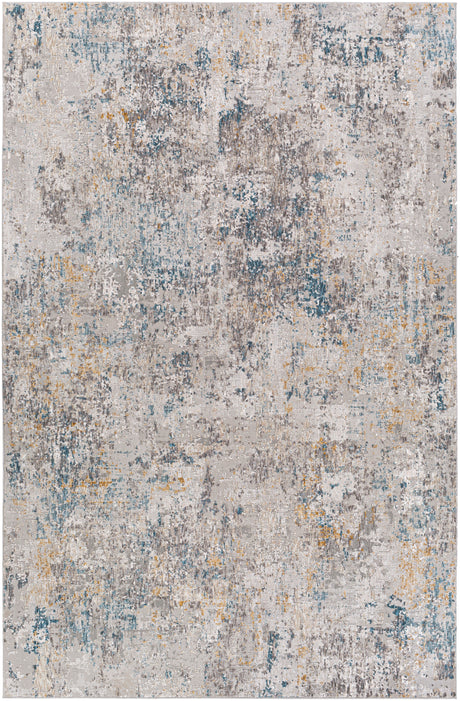 Surya Carmel Crl-2314 Taupe, Light Gray, Mustard, Aqua Rugs.
