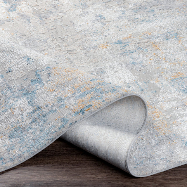 Surya Carmel Crl-2314 Taupe, Light Gray, Mustard, Aqua Rugs.