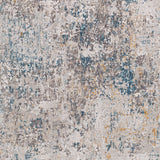Surya Carmel Crl-2314 Taupe, Light Gray, Mustard, Aqua Rugs.