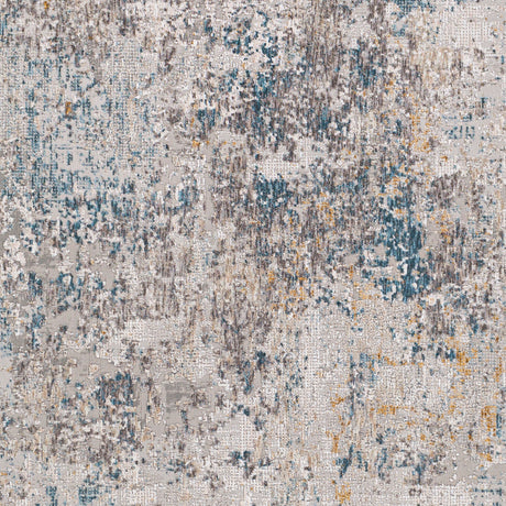 Surya Carmel Crl-2314 Taupe, Light Gray, Mustard, Aqua Rugs.