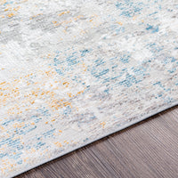 Surya Carmel Crl-2314 Taupe, Light Gray, Mustard, Aqua Area Rug