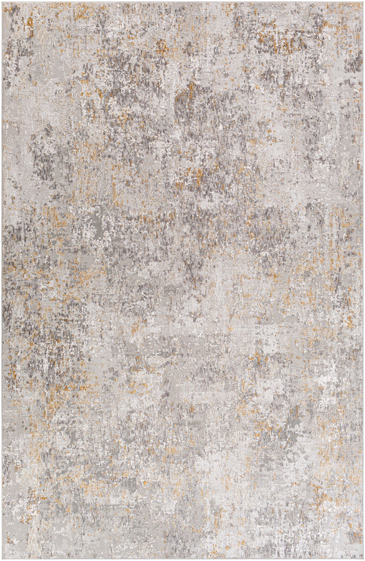 Surya Carmel Crl-2315 Taupe, Light Gray, Mustard, White Area Rug