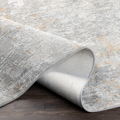 Surya Carmel Crl-2315 Taupe, Light Gray, Mustard, White Rugs.