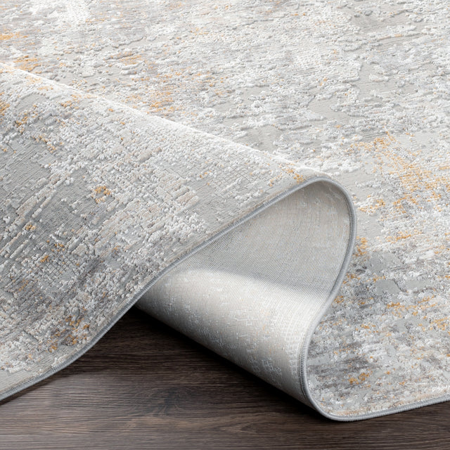 Surya Carmel Crl-2315 Taupe, Light Gray, Mustard, White Rugs.