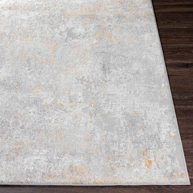 Surya Carmel Crl-2315 Taupe, Light Gray, Mustard, White Rugs.