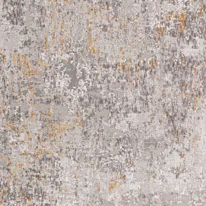 Surya Carmel Crl-2315 Taupe, Light Gray, Mustard, White Area Rug