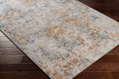 Surya Carmel Crl-2316 Taupe, Aqua, Mustard, Navy Area Rug