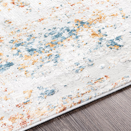 Surya Carmel Crl-2316 Taupe, Aqua, Mustard, Navy Rugs.