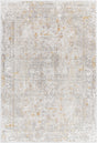 Surya Carmel Crl-2318 Taupe, Light Gray, Mustard, White Rugs.